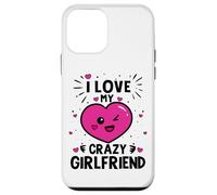 Carcasa para iPhone 12 Mini Divertido De San Valentín Amo A Mi Novia Loca