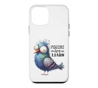 Carcasa para iPhone 12 Mini Divertido diseño cómico de pájaros con Forma de Palomitas mentirosas