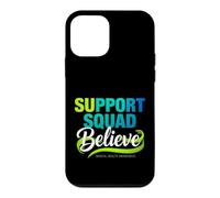 Carcasa para iPhone 12 Mini Divertido Escuadrón de Apoyo Creer Salud Mental Dicho