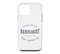 Carcasa para iPhone 12 Mini Divertido Radiología Juego de Palabras Radiólogo Humor