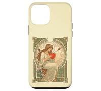 Carcasa para iPhone 12 Mini Donde el Amor Duele Vintage Art Nouveau Romance