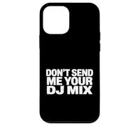 Carcasa para iPhone 12 Mini Don't Send Me Your DJ Mix Techno House Raver Festival Berlin