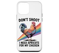 Carcasa para iPhone 12 Mini Dont Shoot I Need Apricots For My Chicken Farming