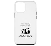 Carcasa para iPhone 12 Mini Dormir Kawaii Panda Lazy Nap Cita Estética Chibi Dibujo
