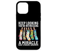 Carcasa para iPhone 12 Mini Down Syndrome Awareness Socks World Down Syndrome Day Gifts