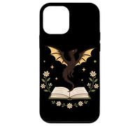 Carcasa para iPhone 12 Mini Dragon Book Lover Fantasy Reader Amantes de la Lectura mágica Entusiastas