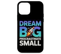 Carcasa para iPhone 12 Mini Dream Big Procrastinate Small