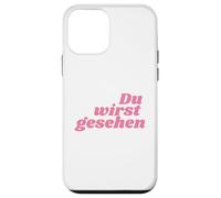 Carcasa para iPhone 12 Mini Du wirst gesehen - Positive Affirmations