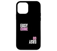 Carcasa para iPhone 12 Mini Easy Come Easy Go Dineros Divertidos Suerte Estilo de Vida