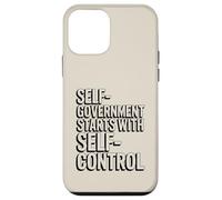 Carcasa para iPhone 12 Mini El autogobierno Comienza con el autocontrol