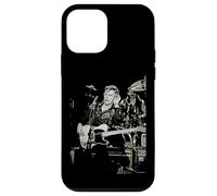 Carcasa para iPhone 12 Mini El Cantante de Rockpile Dave Edmunds en Vivo por Dick Barnatt