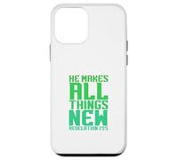 Carcasa para iPhone 12 Mini Él Hace Que Todas Las Cosas Sean Nuevas revelaciones 21:5