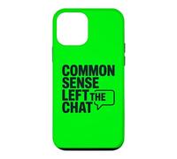 Carcasa para iPhone 12 Mini El Sentido común Antisocial dejó el Chat Anti Gente estúpida