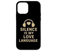 Carcasa para iPhone 12 Mini El Silencio es mi lenguaje de Amor
