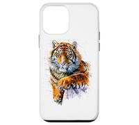 Carcasa para iPhone 12 Mini El Tigre de Bengala, Pintura