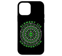 Carcasa para iPhone 12 Mini Element 115 Moscovium Atomic Number Anti Gravity Ununpentium