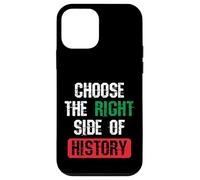 Carcasa para iPhone 12 Mini Elija el Lado Correcto de la Historia Cita de Libertad patriótica