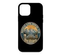 Carcasa para iPhone 12 Mini Emblema de Prost Beer Club Bavarian Alpine Drinking Club del Oktoberfest