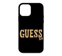 Carcasa para iPhone 12 Mini Emblema Guess So