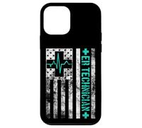 Carcasa para iPhone 12 Mini Emergency Room Technician Nurse Nursing Technicians ER Tech