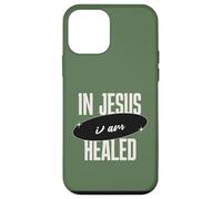 Carcasa para iPhone 12 Mini En Jesús I Am Healed Christian Faith Healing Gifts