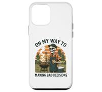 Carcasa para iPhone 12 Mini En mi Camino a Tomar Malas Decisiones - Funny Grilling BBQ