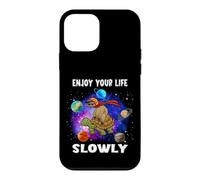 Carcasa para iPhone 12 Mini Enjoy Your Life Slowly Turtle Sloth Funny Sloths Turtles