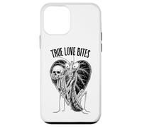Carcasa para iPhone 12 Mini Entomología Mantis Rezando Divertido Valentine True Love Bites