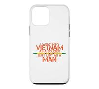 Carcasa para iPhone 12 Mini Entré a Vietnam como Soldado Pero me FUI como Hombre