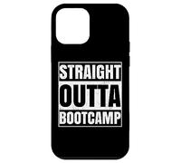 Carcasa para iPhone 12 Mini Entrenamiento Divertido Straight Outta Boot Camp