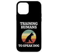 Carcasa para iPhone 12 Mini Entrenar a los Humanos para Hablar Perro - Perro Entrenador de Perros Obediencia Perros