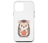Carcasa para iPhone 12 Mini Erizo con Manzana ilustración Animal