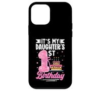 Carcasa para iPhone 12 Mini Es el Primer cumpleaños de mi Hija Linda Fiesta de cumpleaños para niñas