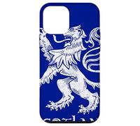 Carcasa para iPhone 12 Mini Escocia Souvenir Crest: Scottish Pride Rugby - Lion Rampant