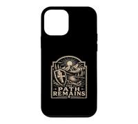 Carcasa para iPhone 12 Mini Escudo Cruz Cristiano El Camino Permanece Montaña