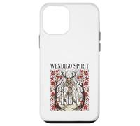 Carcasa para iPhone 12 Mini Espíritu Wendigo Críptido Terror Folklore Bosque