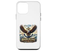 Carcasa para iPhone 12 Mini Estado del Patrimonio Marítimo de Rhode Island Eagle
