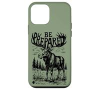 Carcasa para iPhone 12 Mini Estar Preparado Alce Tipografía Scouting America Vintage
