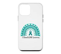 Carcasa para iPhone 12 Mini Estoy con sobrevivientes Concientización sobre agresión Sexual Boho Rainbow