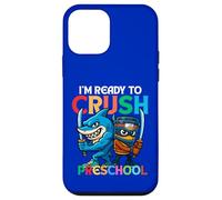 Carcasa para iPhone 12 Mini Estoy Listo para Aplastar Capuchino en Edad Preescolar Asesino Niños Niños