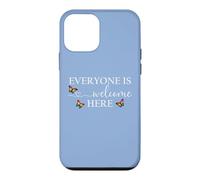 Carcasa para iPhone 12 Mini Everyone is Welcome Here Pride Sign,LGBTQ Gay Lesbian LGBT