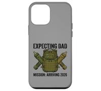 Carcasa para iPhone 12 Mini Expecting Dad 2026 Fatherhood Mission Military