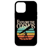 Carcasa para iPhone 12 Mini Explora el Cosmos Telescope Retro Astronomy
