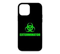 Carcasa para iPhone 12 Mini Exterminador Técnico de Control de Plagas Símbolo Cool Biohazard