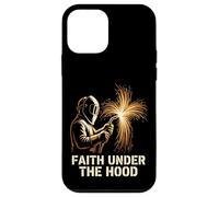 Carcasa para iPhone 12 Mini Faith Under The Hood Diseño Soldador