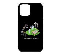 Carcasa para iPhone 12 Mini Falso Aterrizaje Lunar Disparar Nevada Área 51 engaño