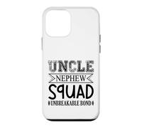 Carcasa para iPhone 12 Mini Familia de Fuentes Uncle Nephew Squad Unbreakable Bond