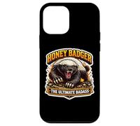 Carcasa para iPhone 12 Mini Fan de Honey Badger: The Ultimate Badass, Genial y Amante de los Animales