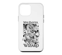 Carcasa para iPhone 12 Mini Fantasía Miniatura Mini Pintor Divertido Mago Aerógrafo RPG