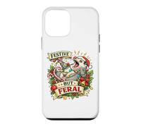 Carcasa para iPhone 12 Mini Festive But Feral Opossum Christmas Funny